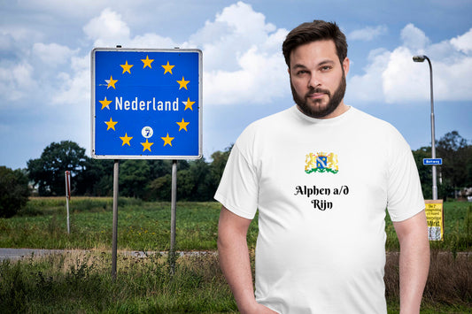 T-Shirt Heren - Design Alphen aan den Rijn