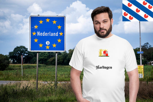 T-Shirt Heren - Harlingen