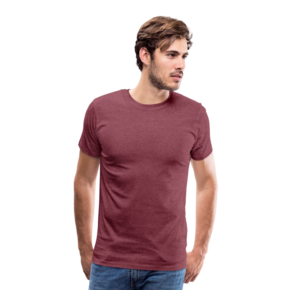 Men’s Premium T-Shirt - heather burgundy