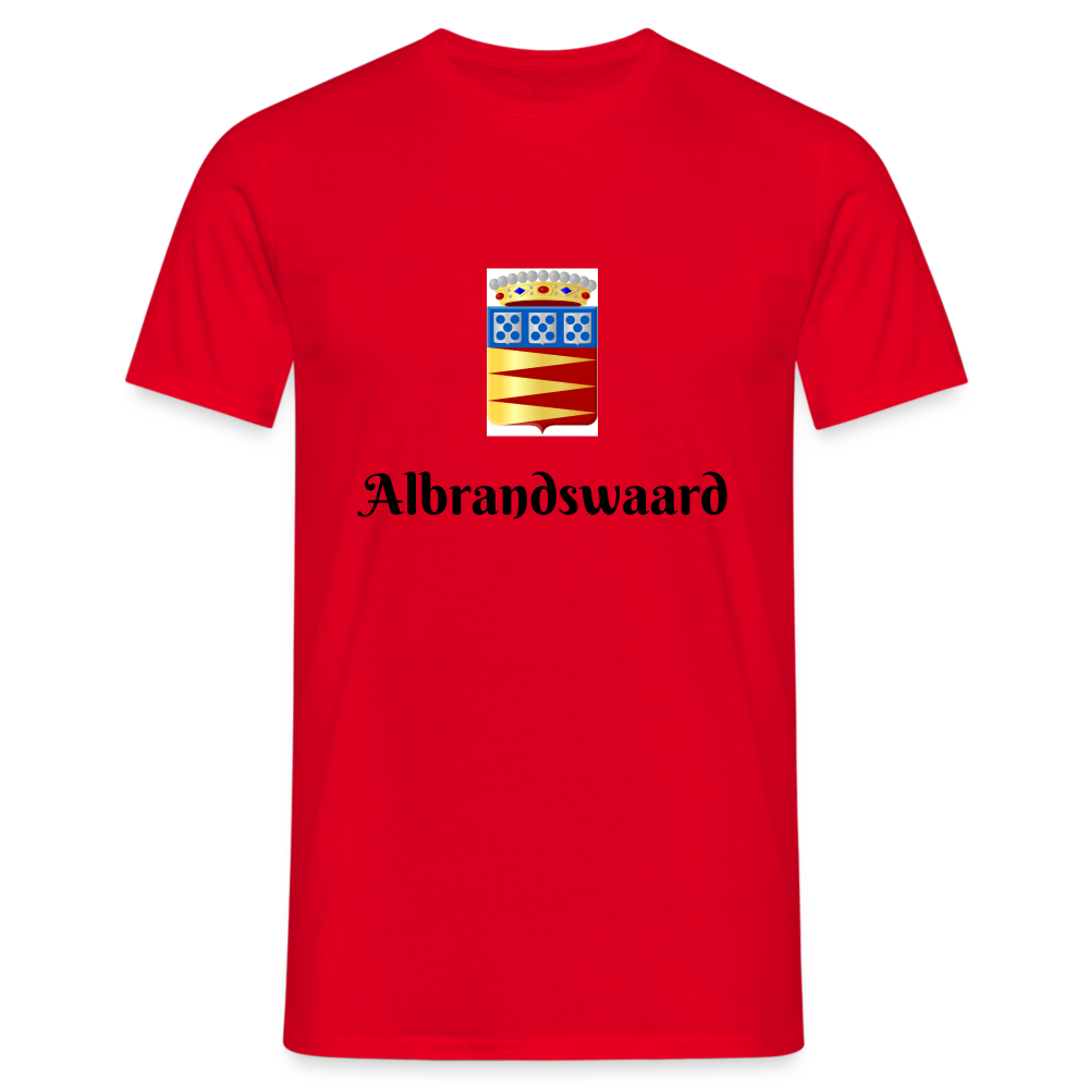 Albrandswaard - T-Shirt Heren - red