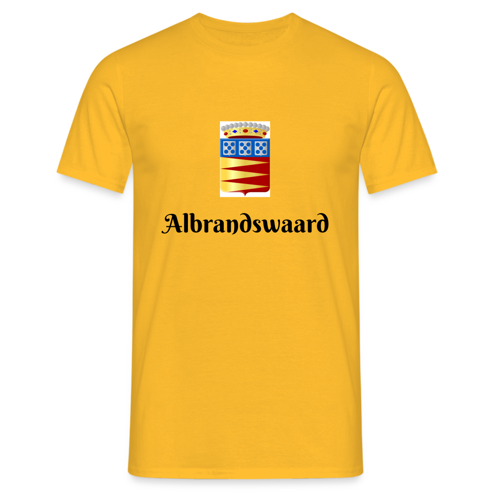 Albrandswaard - T-Shirt Heren - yellow