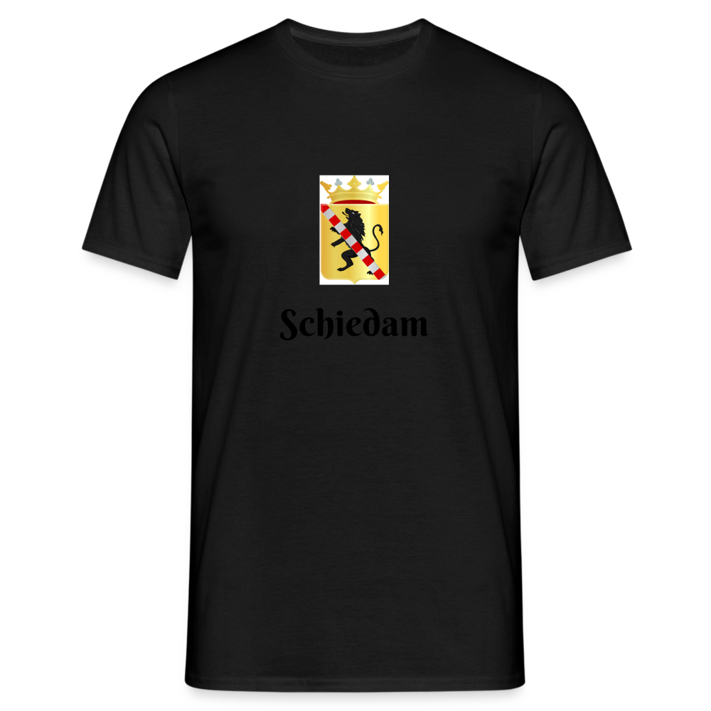 Schiedam - T-Shirt Heren - black