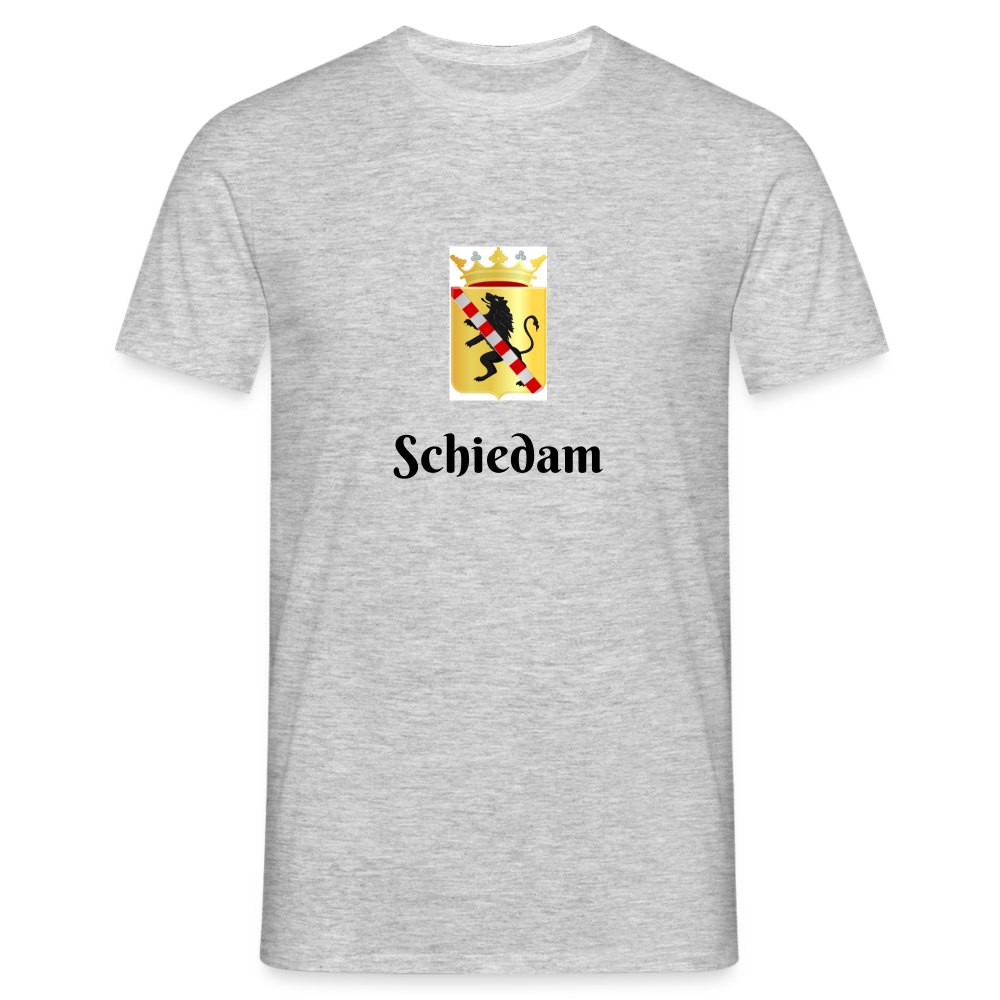 Schiedam - T-Shirt Heren - heather grey