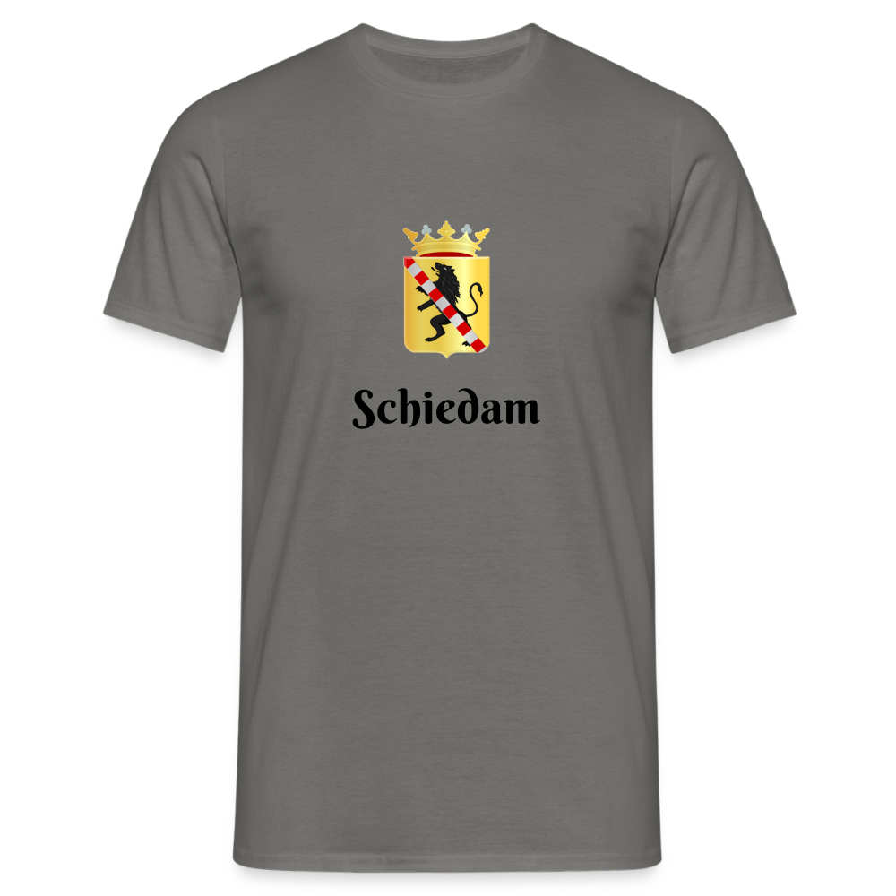 Schiedam - T-Shirt Heren - graphite grey