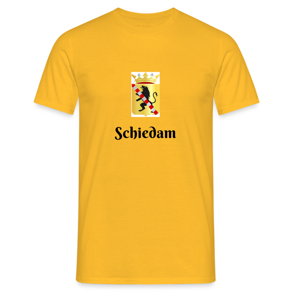 Schiedam - T-Shirt Heren - yellow
