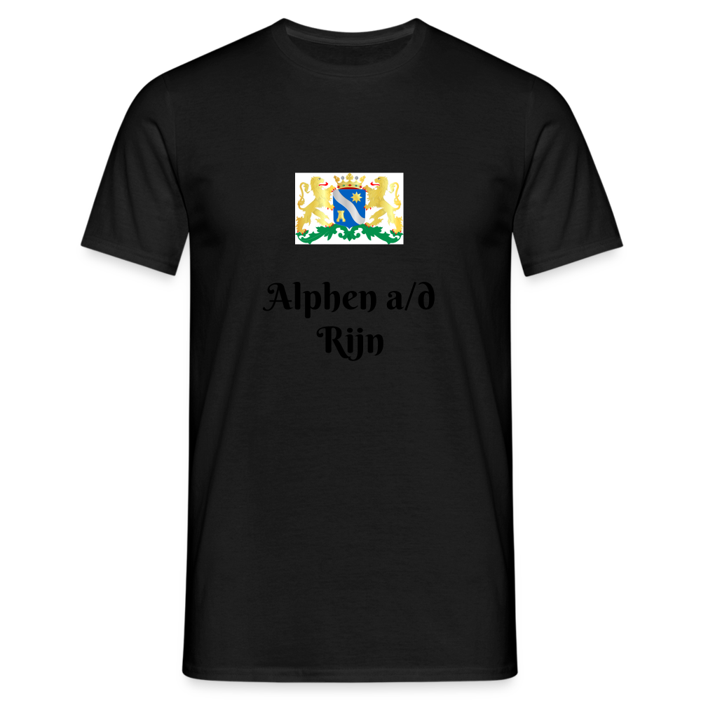 Alphen aan den Rijn - T-Shirt Heren - black