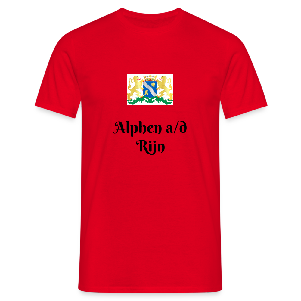 Alphen aan den Rijn - T-Shirt Heren - red
