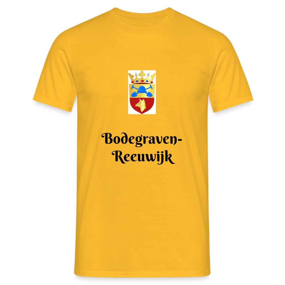 Bodegraven-Reeuwijk - T-Shirt Heren - yellow
