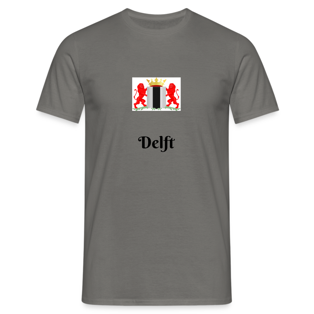Delft- T-Shirt Heren - graphite grey