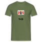 Delft- T-Shirt Heren - military green