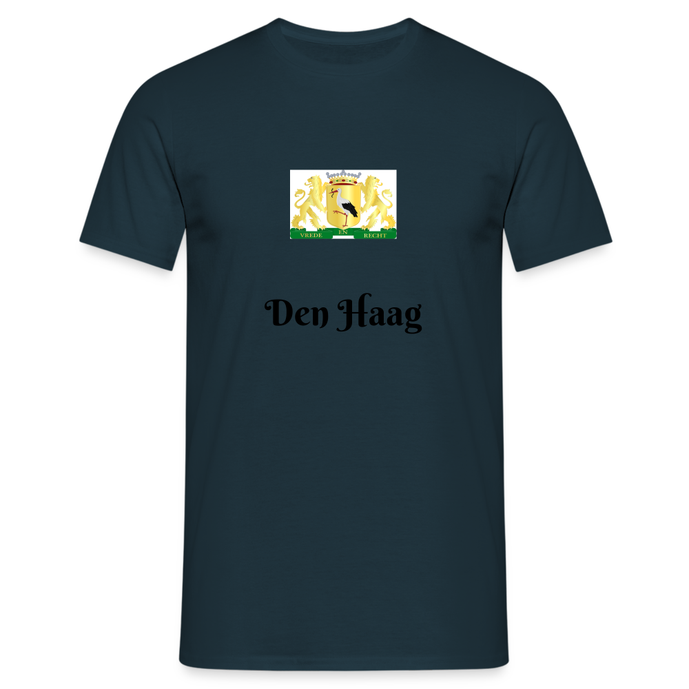 Den Haag- T-Shirt Heren - navy
