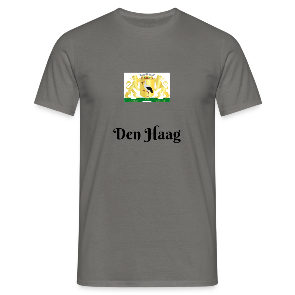 Den Haag- T-Shirt Heren - graphite grey