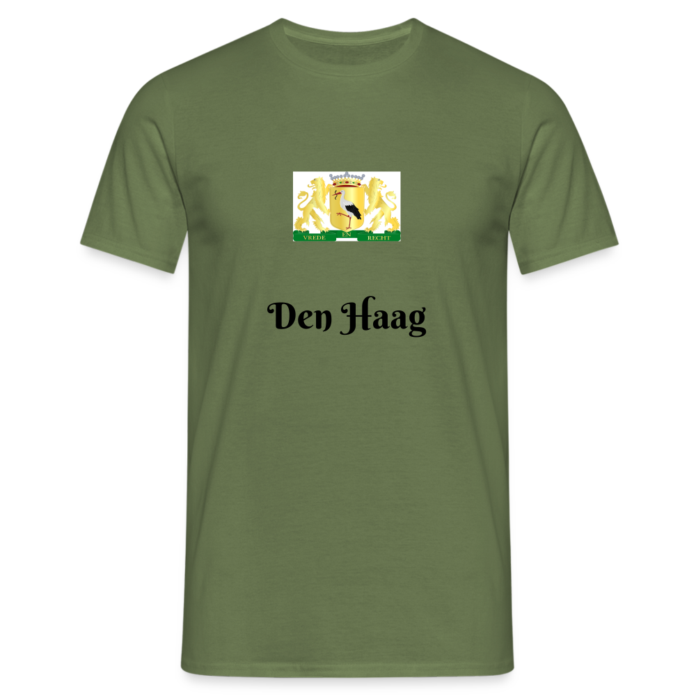 Den Haag- T-Shirt Heren - military green