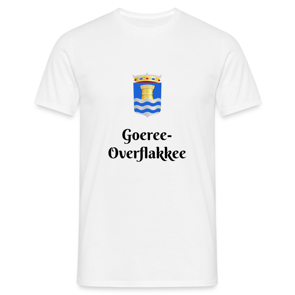 Goeree-Overflakkee- T-Shirt Heren - white