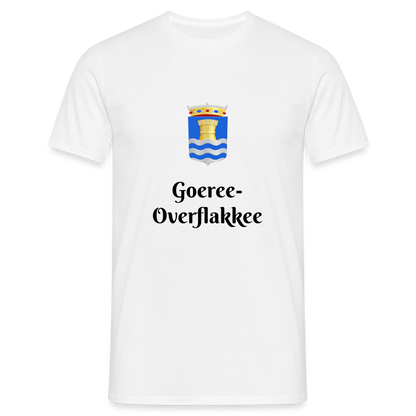 Goeree-Overflakkee- T-Shirt Heren - white