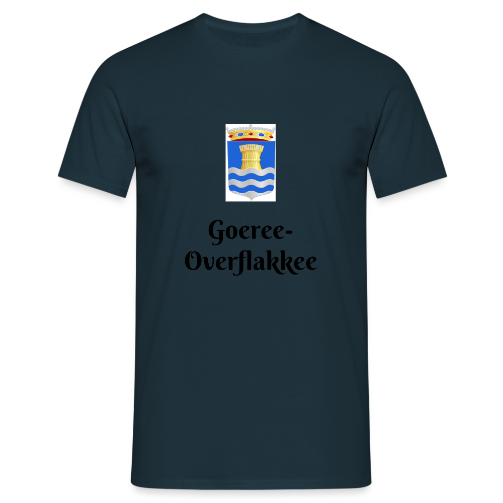 Goeree-Overflakkee- T-Shirt Heren - navy
