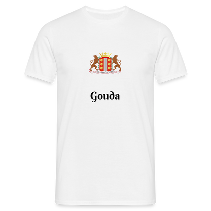 Gouda - T-Shirt Heren - white