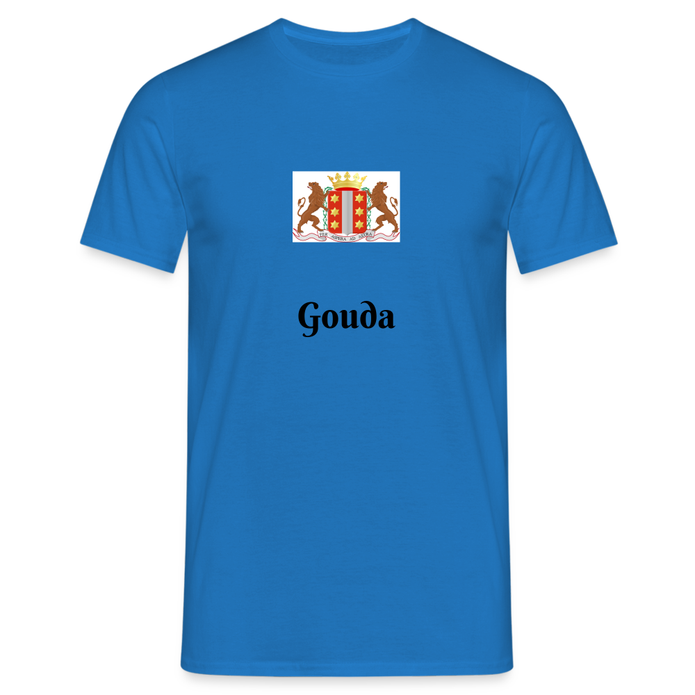 Gouda - T-Shirt Heren - royal blue