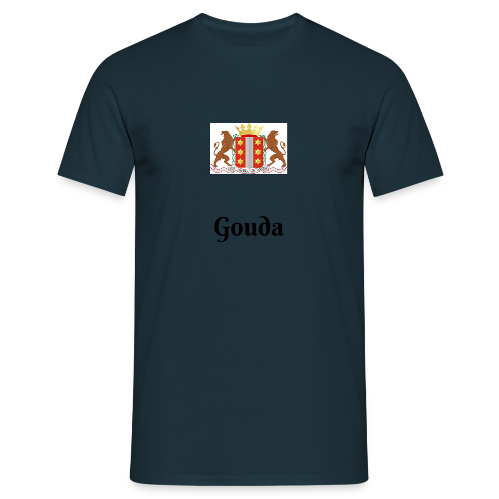 Gouda - T-Shirt Heren - navy