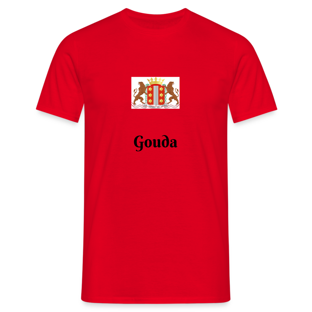 Gouda - T-Shirt Heren - red