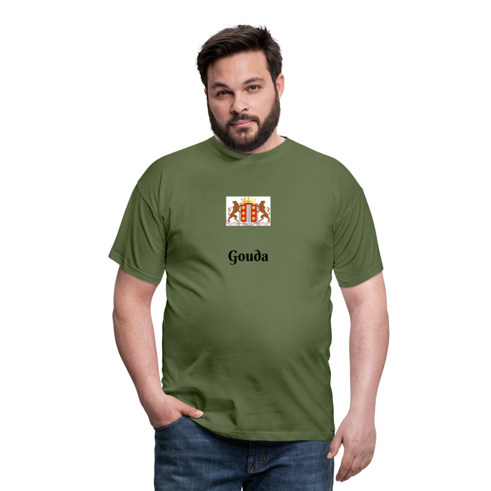 Gouda - T-Shirt Heren - military green