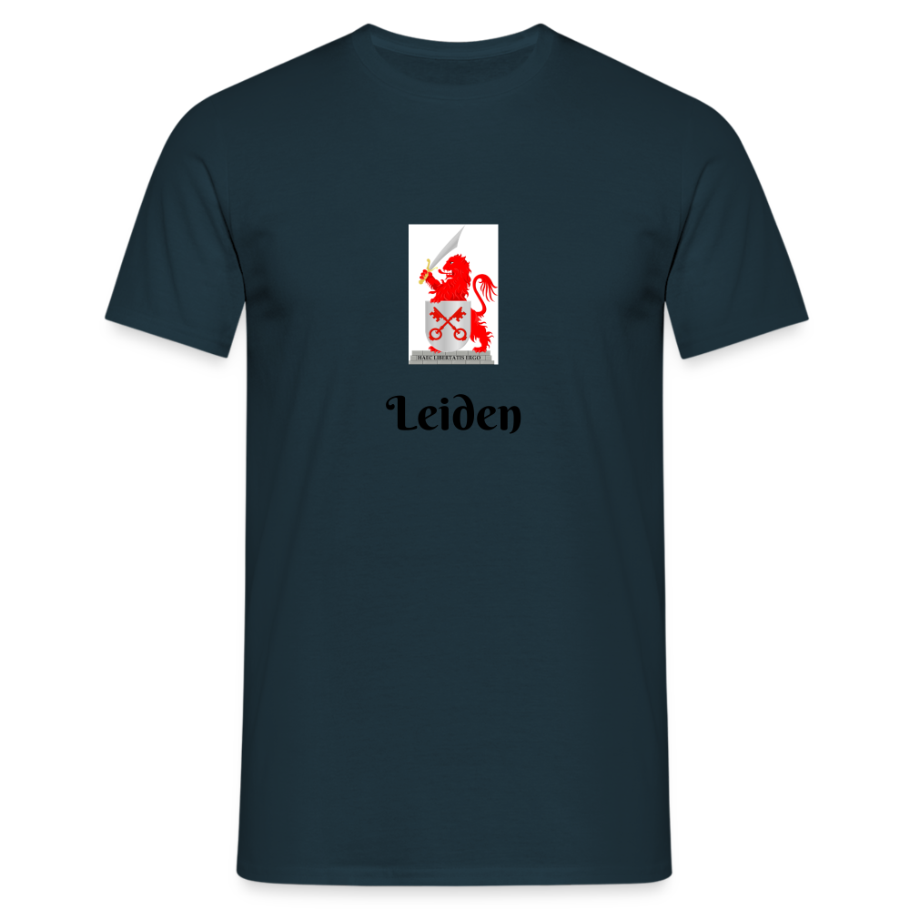 Leiden - T-Shirt Heren - navy