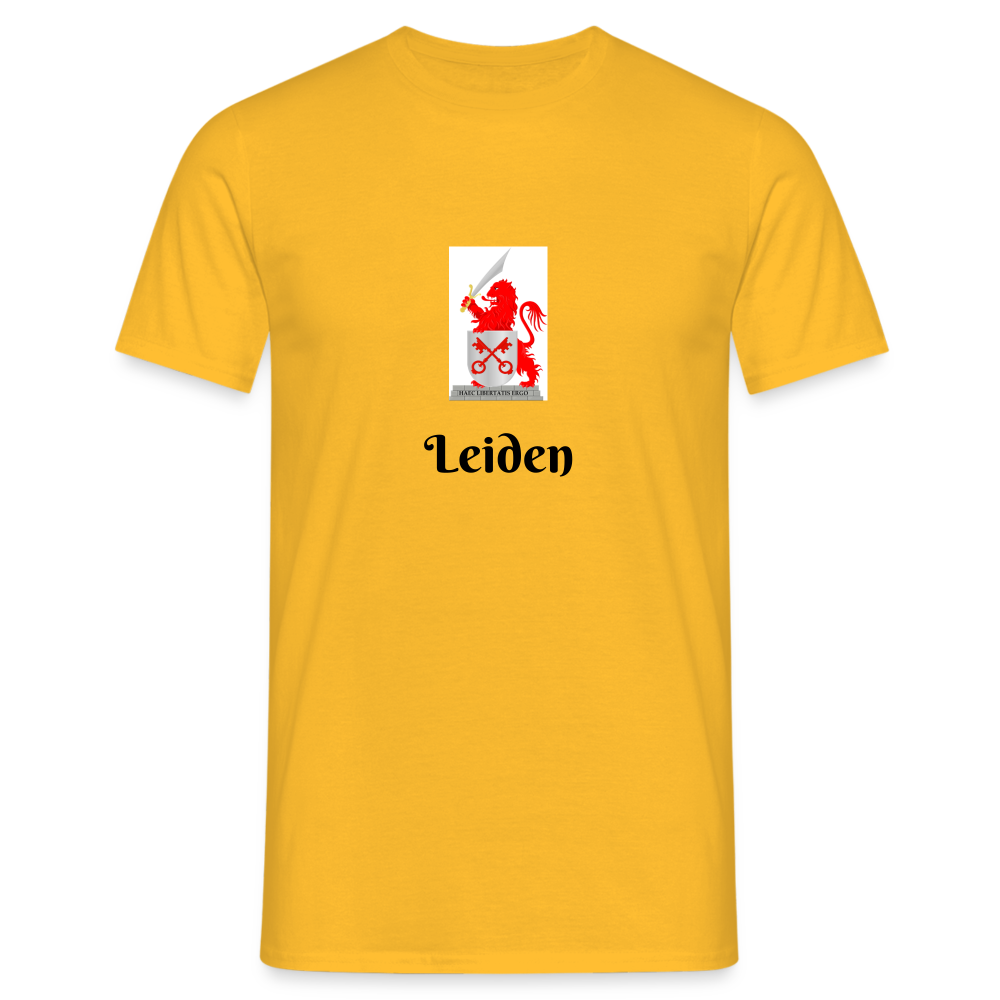 Leiden - T-Shirt Heren - yellow