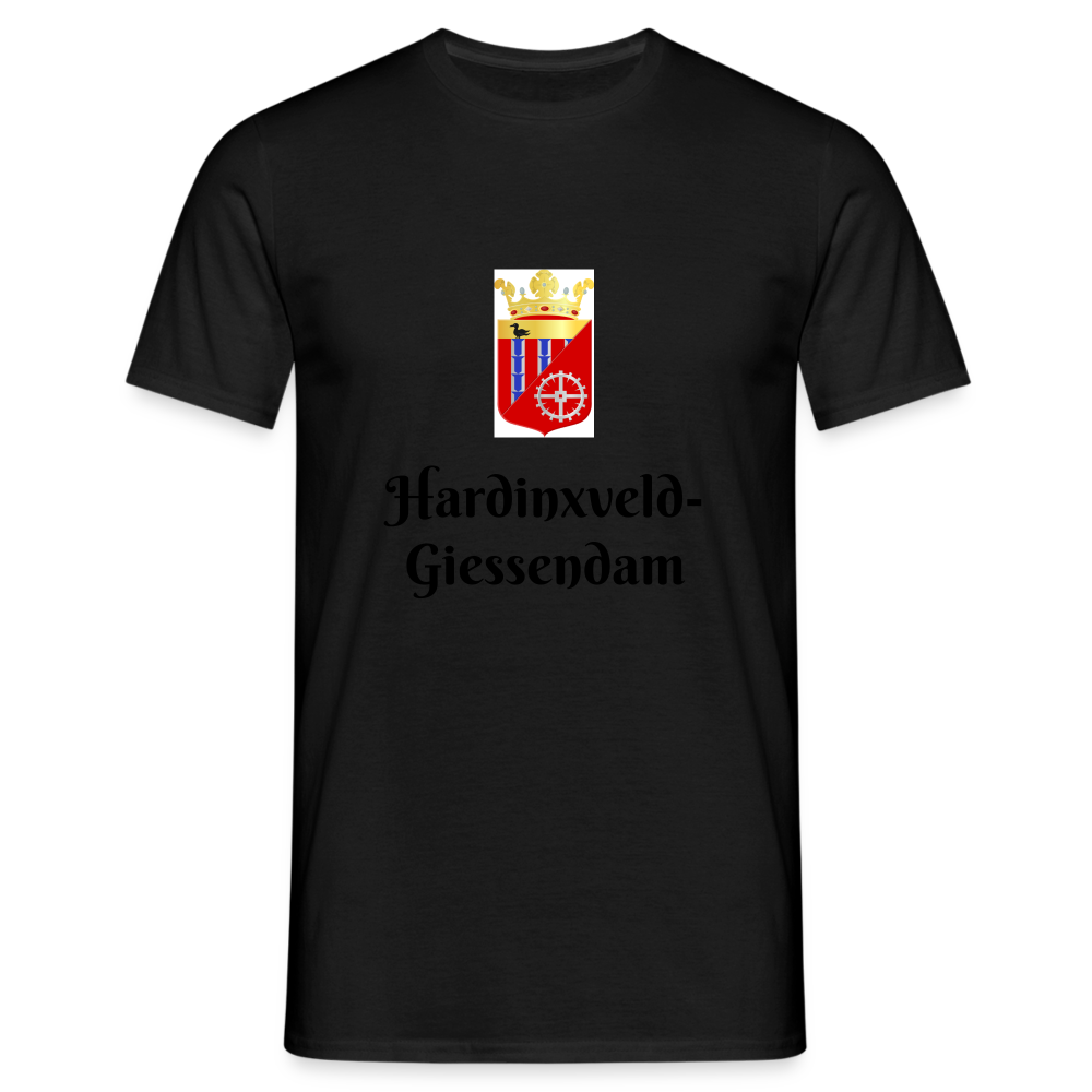 Hardinxveld-Giessendam - T-Shirt Heren - black