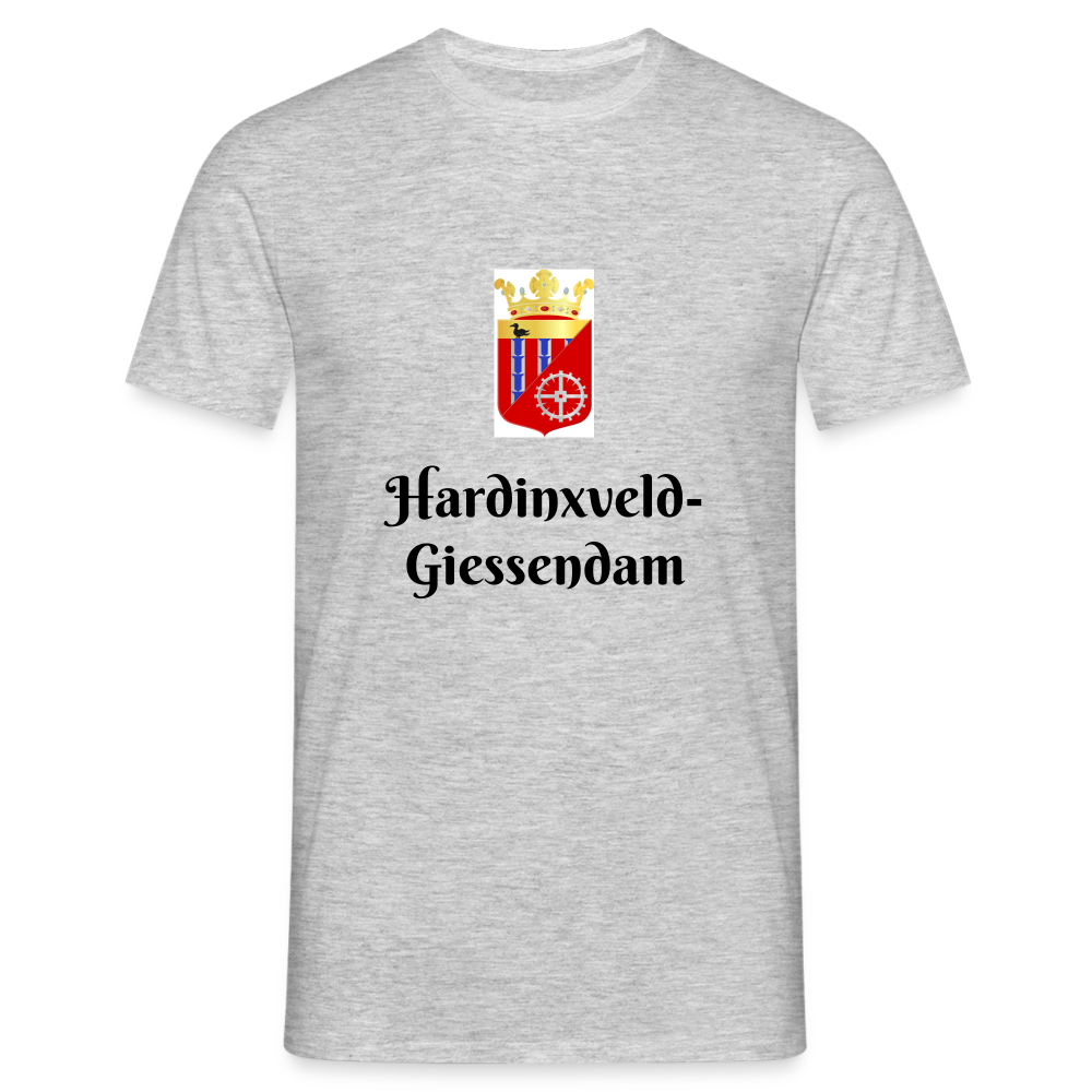 Hardinxveld-Giessendam - T-Shirt Heren - heather grey