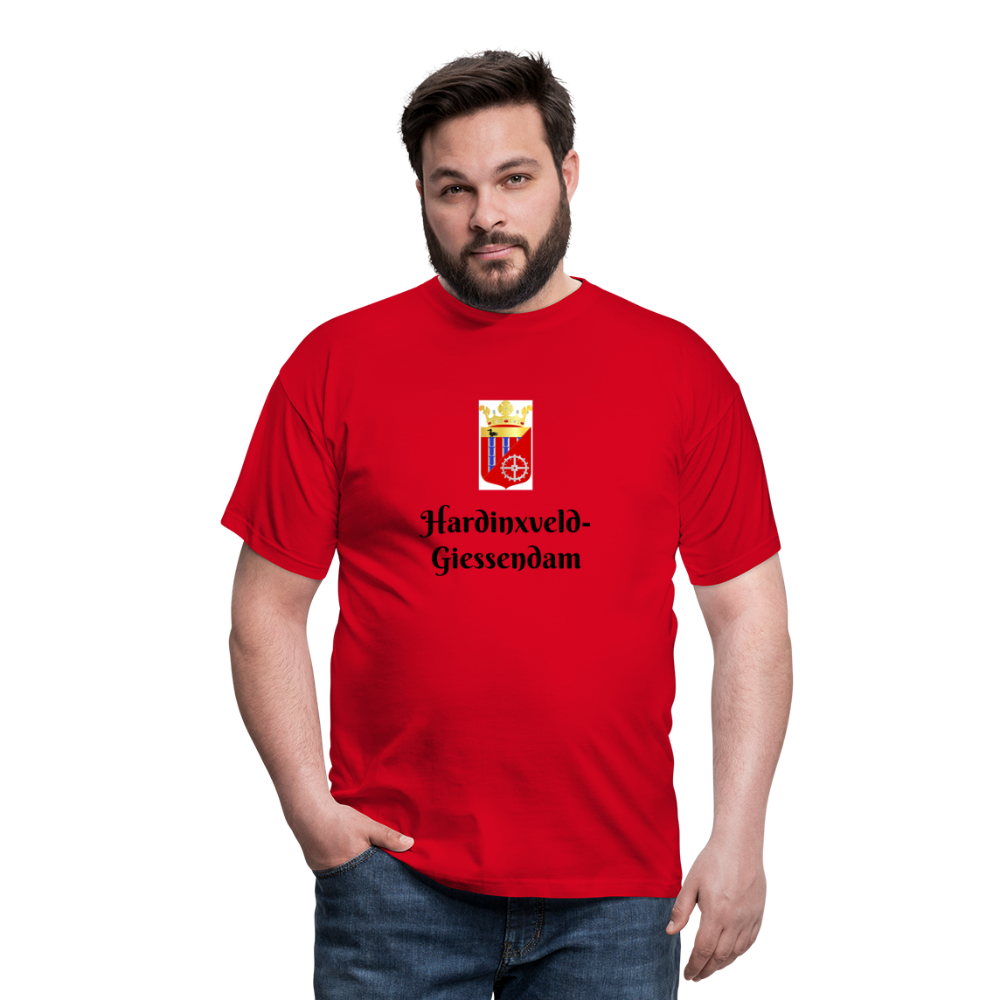 Hardinxveld-Giessendam - T-Shirt Heren - red