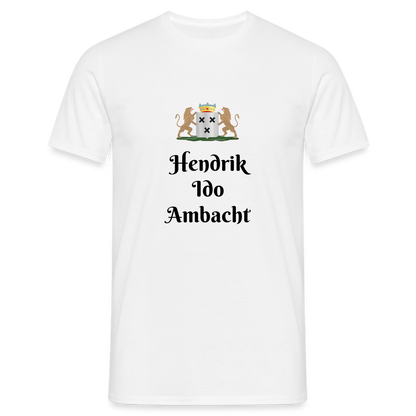 HI Ambacht - T-Shirt Heren - white