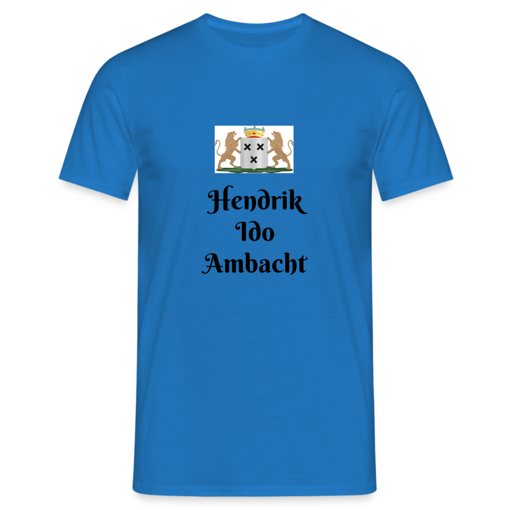 HI Ambacht - T-Shirt Heren - royal blue