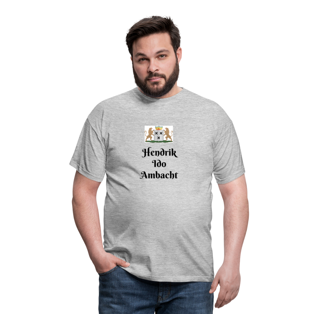 HI Ambacht - T-Shirt Heren - heather grey
