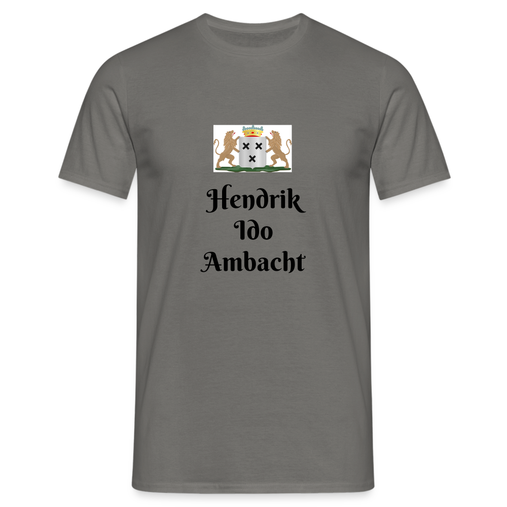 HI Ambacht - T-Shirt Heren - graphite grey