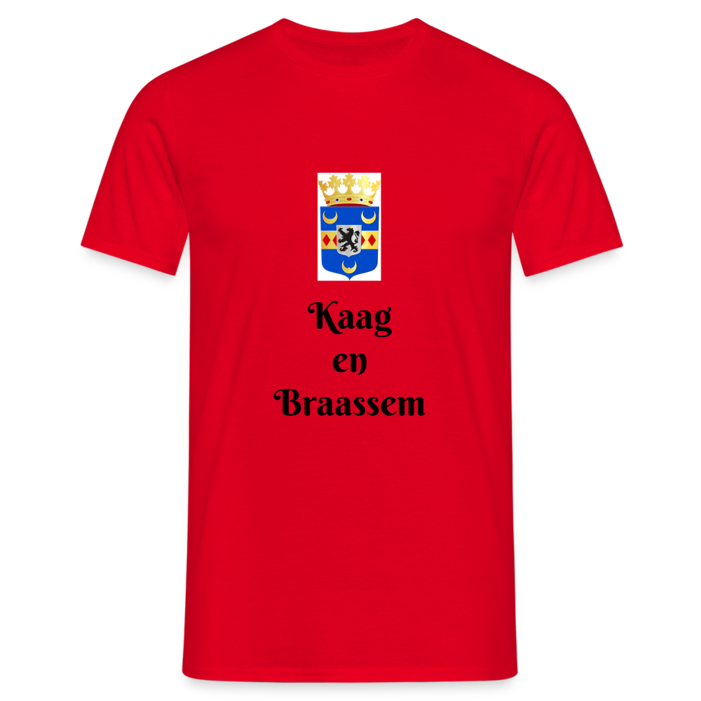 Kaag en Braassem - T-Shirt Heren - red