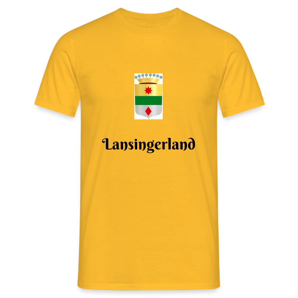 Lansingerland - T-Shirt Heren - yellow