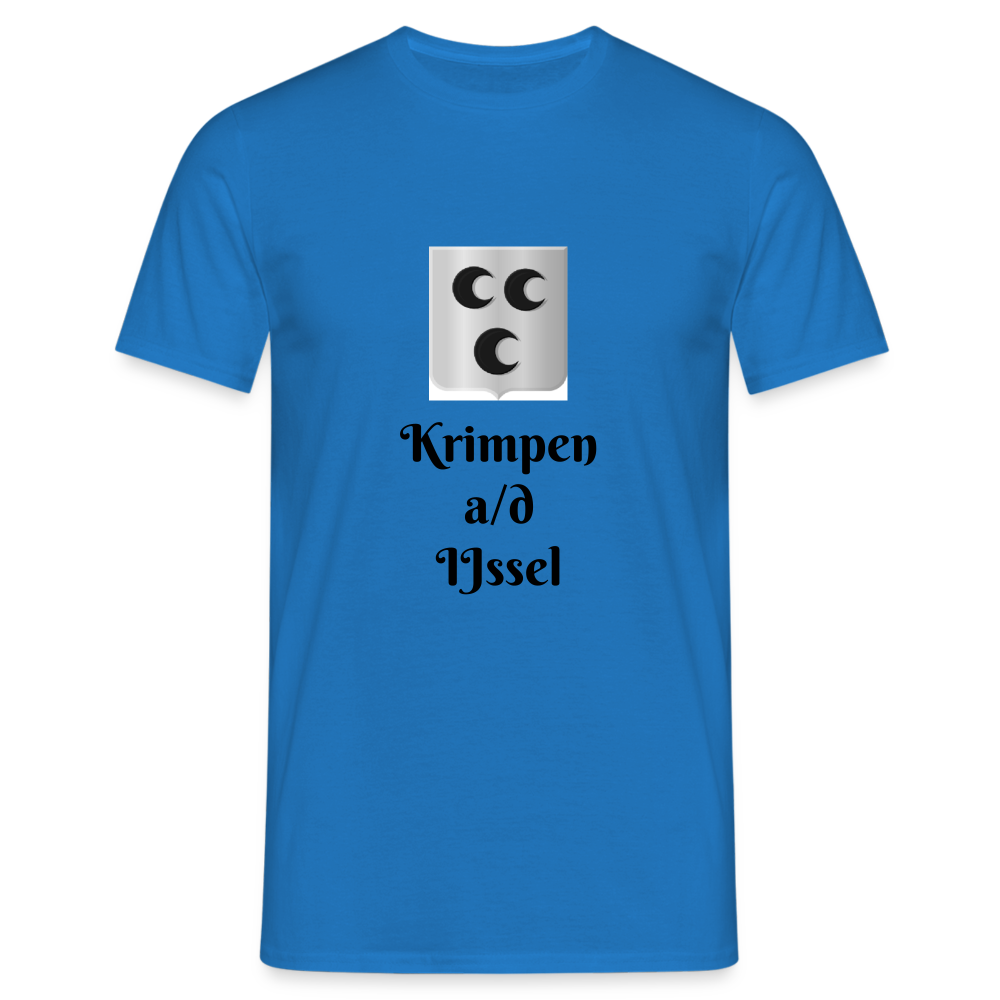 Krimpen a/d IJssel - T-Shirt Heren - royal blue
