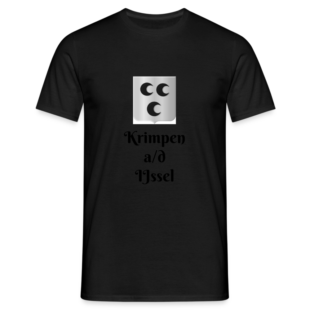 Krimpen a/d IJssel - T-Shirt Heren - black