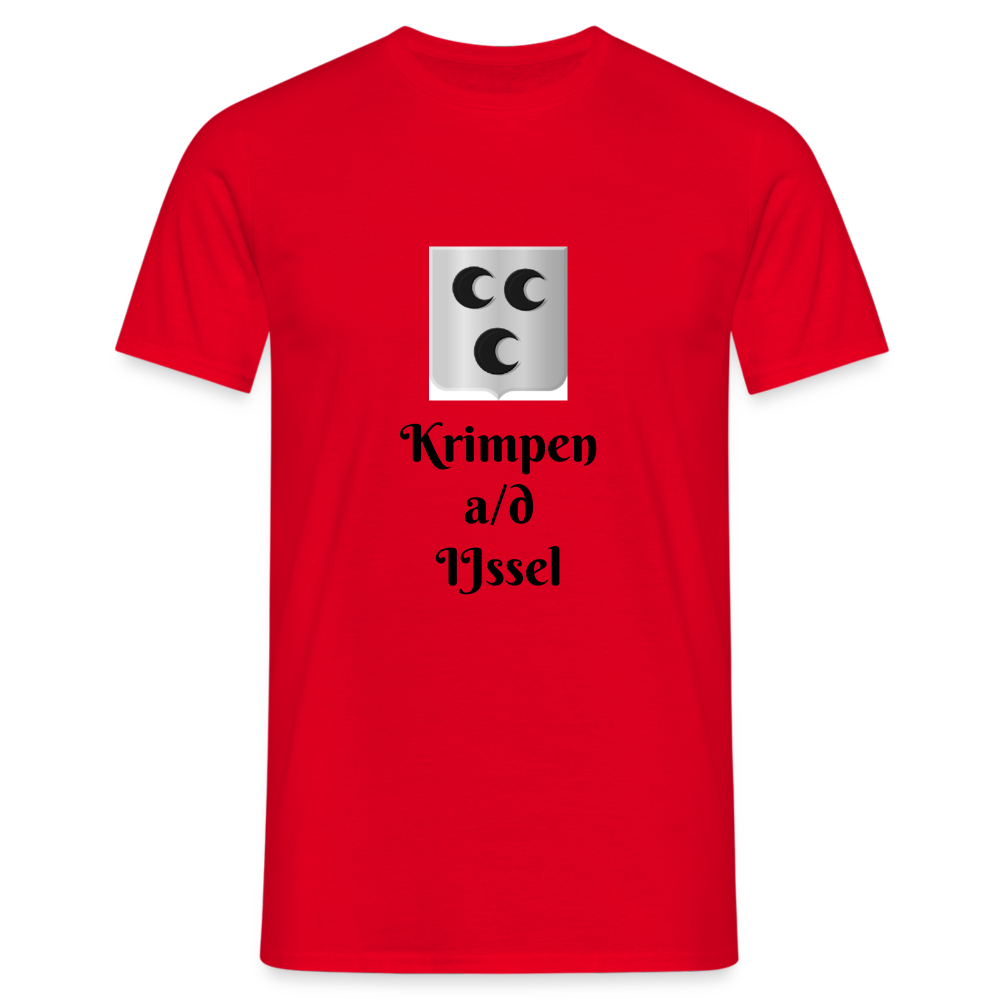 Krimpen a/d IJssel - T-Shirt Heren - red