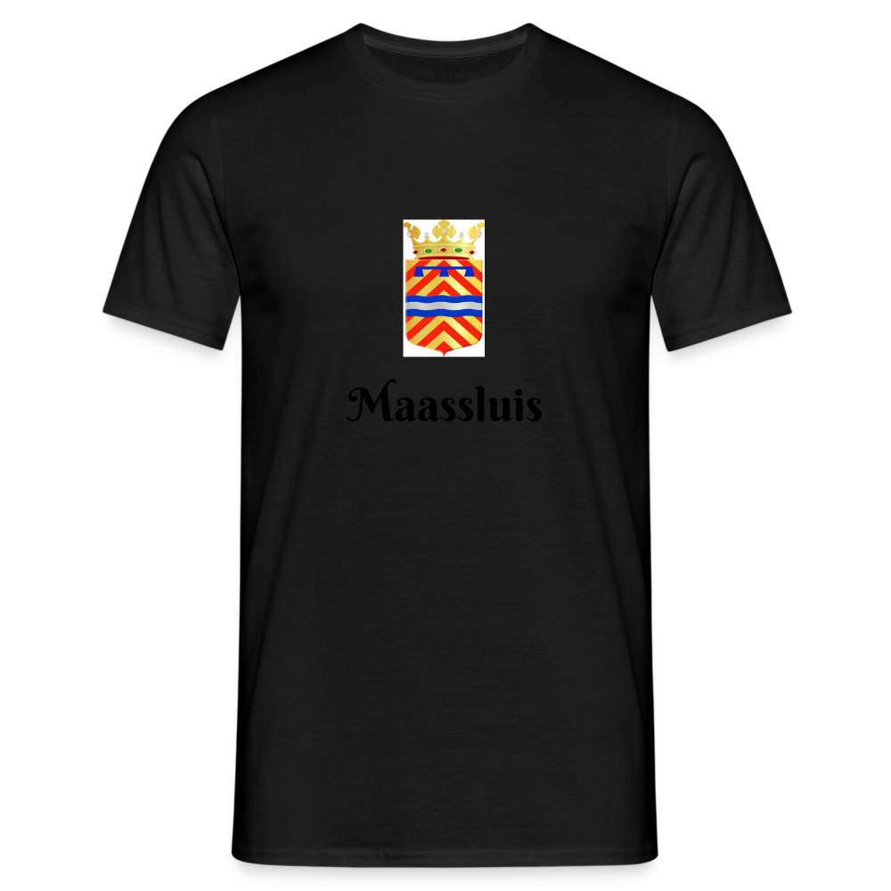 Maassluis - T-Shirt Heren - black