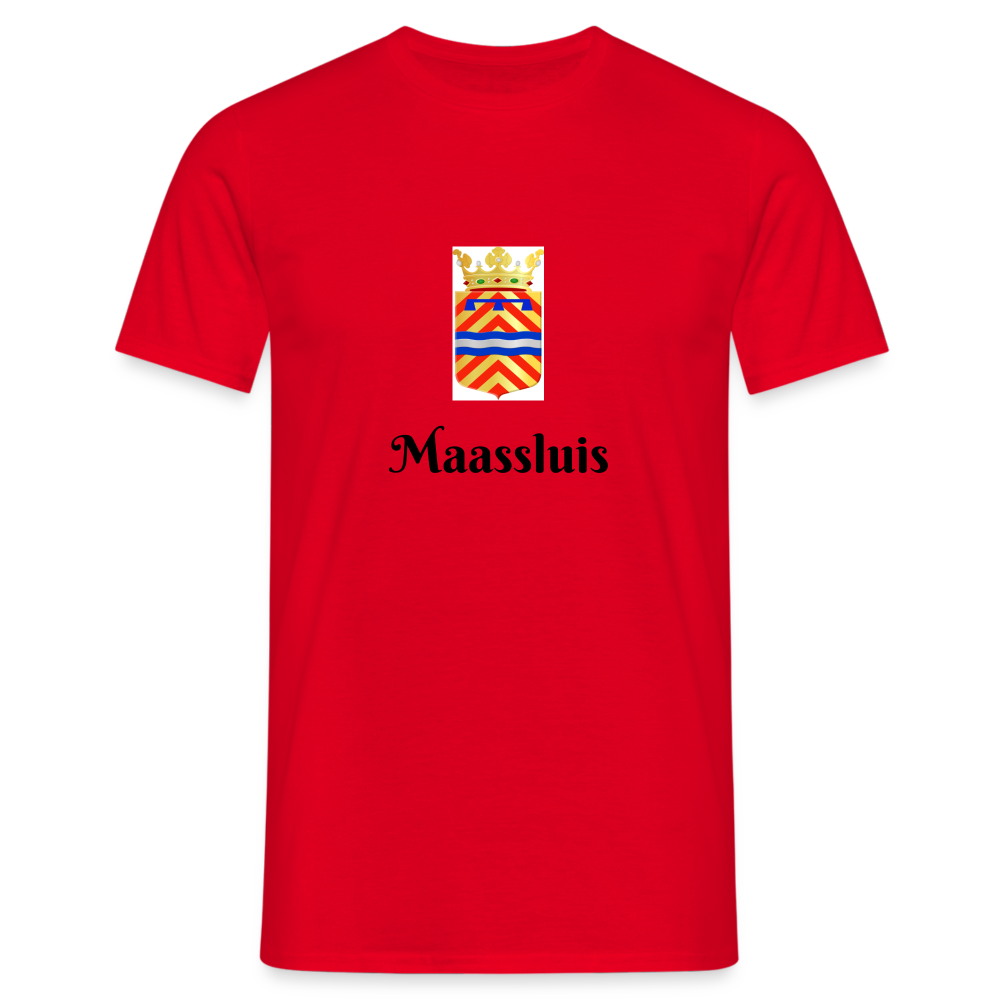Maassluis - T-Shirt Heren - red