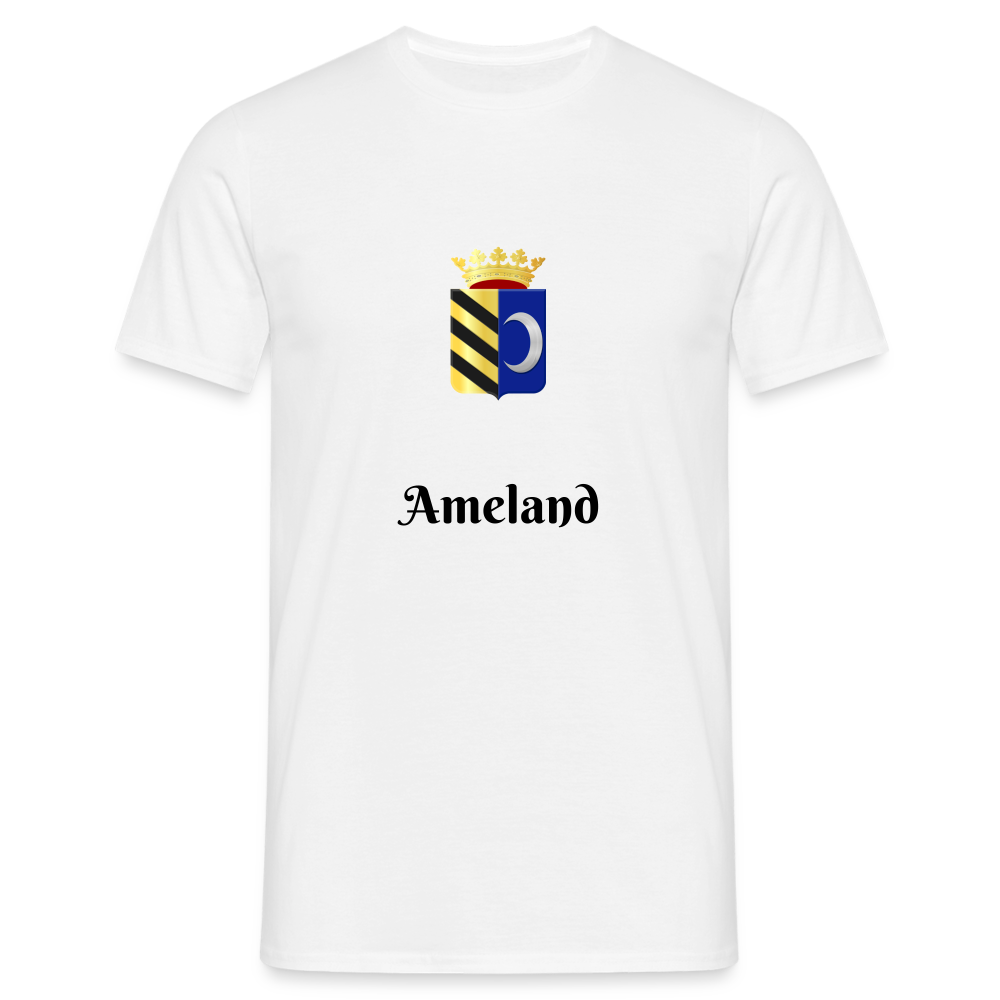 Ameland - T-Shirt Heren - white
