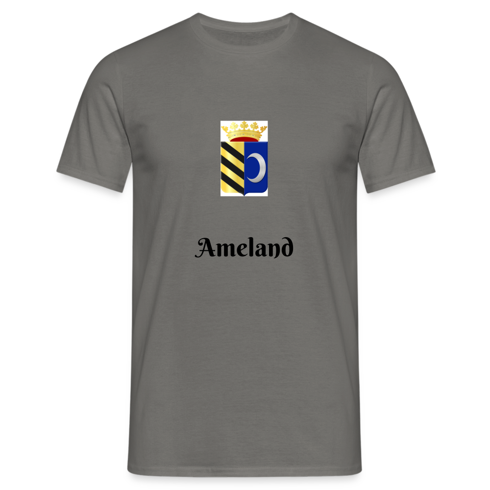 Ameland - T-Shirt Heren - graphite grey