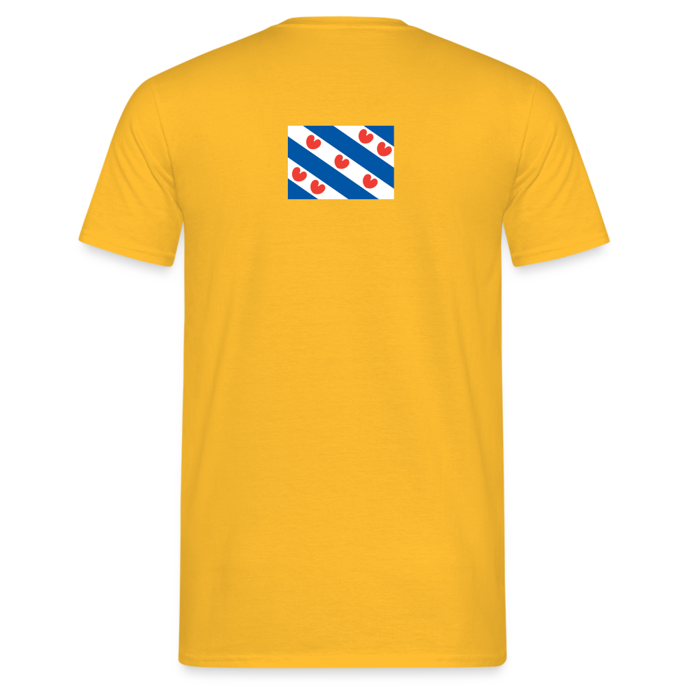 Dantumadeel - T-Shirt Heren - yellow