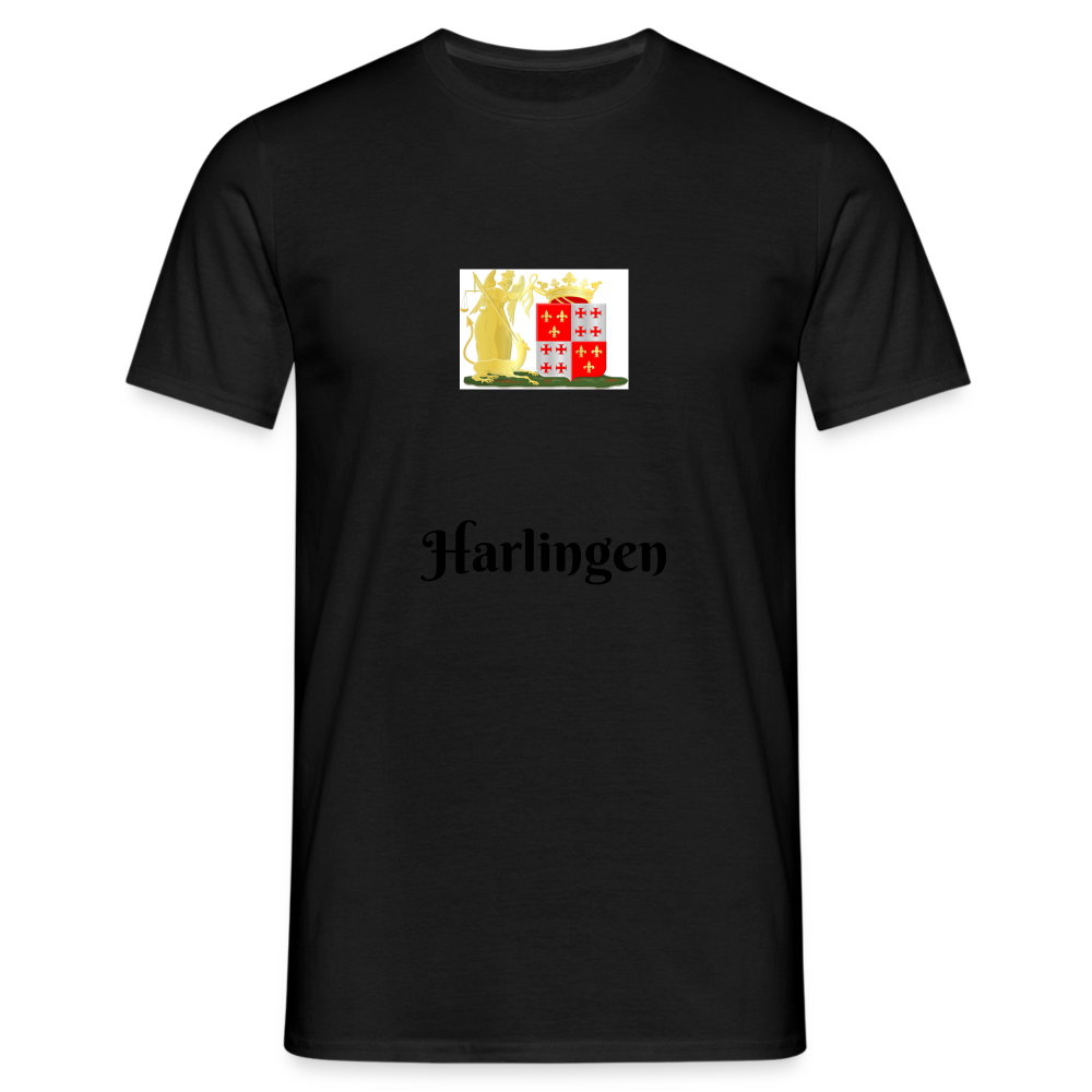 Harlingen - T-Shirt Heren - black
