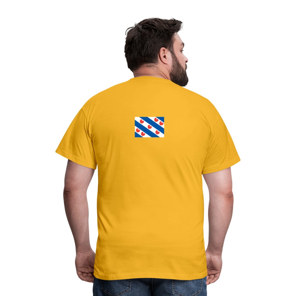 Harlingen - T-Shirt Heren - yellow