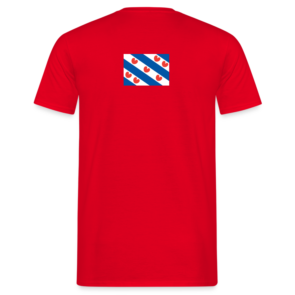Heerenveen - T-Shirt Heren - red
