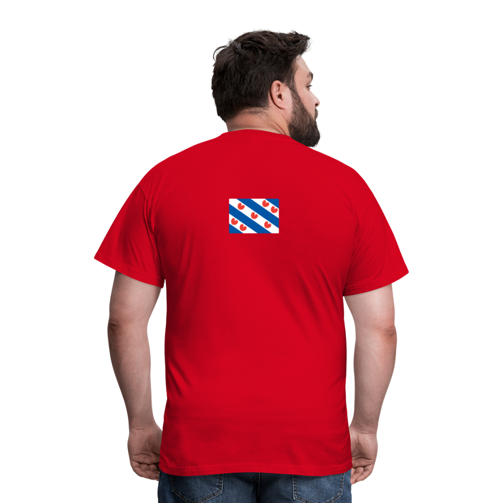 Heerenveen - T-Shirt Heren - red