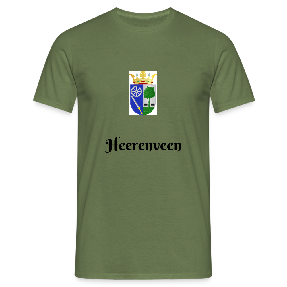Heerenveen - T-Shirt Heren - military green