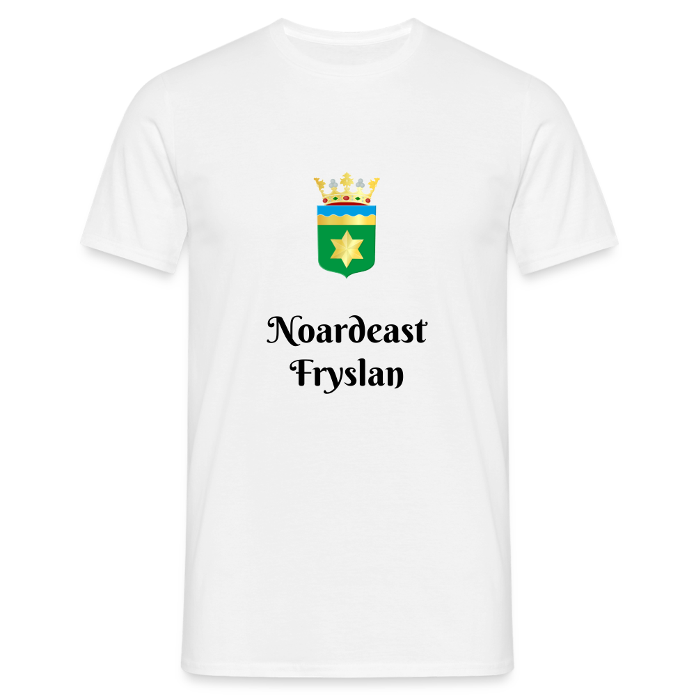 Noardeast Fryslan - T-Shirt Heren - white